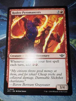 Rodeo Pyromancers Outlaws of Thunder Junction Regular - Image 1