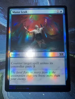 Mana Leak Double Masters 2022 Foil - Image 1