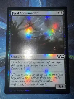 Feral Abomination Core Set 2020 Foil - Image 1