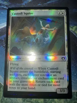 Custodi Squire Commander Masters Foil - Image 1