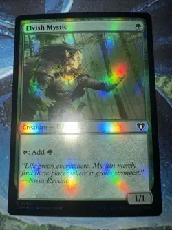 Elvish Mystic Commander Masters Foil - Image 1