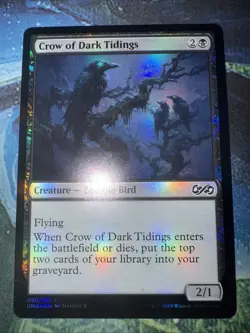 Crow of Dark Tidings Ultimate Masters Foil Mtg - Image 1