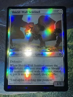 Shield-Wall Sentinel Dominaria United Foil - Image 1