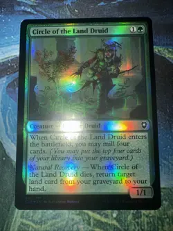 Circle of the Land Druid Commander Legends: Battle for Baldur's Gate Foil - Image 1