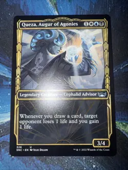 Queza, Augur of Agonies (Showcase) Streets of New Capenna Regular - Image 1