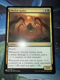 Obelisk Spider The List Reprints Regular - Image 1