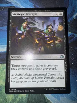 Strategic Betrayal Tarkir: Dragonstorm Regular - Image 1