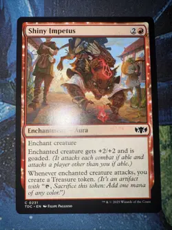 Shiny Impetus Commander: Tarkir: Dragonstorm Regular - Image 1