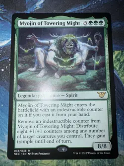 Myojin of Towering Might Commander: Kamigawa: Neon Dynasty Regular - Image 1