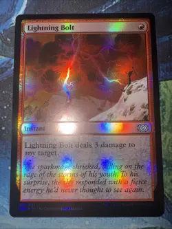 Lightning Bolt Double Masters 2022 Foil Magic The Gathering - Image 1
