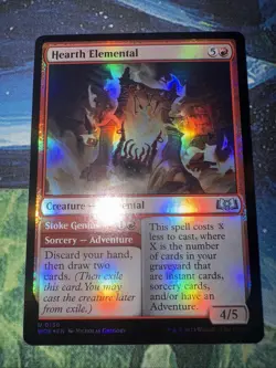 Hearth Elemental Wilds of Eldraine Foil - Image 1