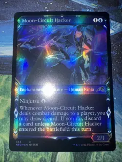 Moon-Circuit Hacker (Showcase) Kamigawa: Neon Dynasty Foil - Image 1