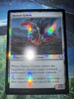 Meteor Golem (325) Commander Legends Foil - Image 1