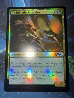Twinblade Assassins Core Set 2021 Foil - Image 1