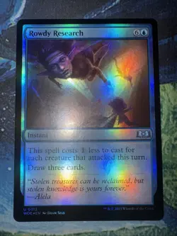 Rowdy Research Wilds of Eldraine Foil - Image 1