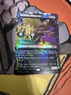 Splinter Radical Rat 0251 Foil Showcase TMNT - MTG - Image 1