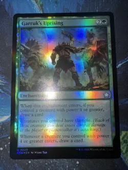 Garruk's Uprising Foundations Foil - Image 1