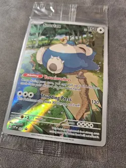 Pokemon TCG Snorlax 051 Promo - SV Black Star ETB Promo - Sealed - Image 2
