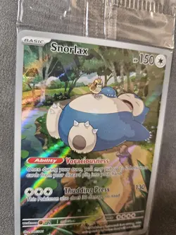 Pokemon TCG Snorlax 051 Promo - SV Black Star ETB Promo - Sealed - Image 3