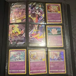 Pokemon Pink 9-Pocket Side Loading Binder— cards included - Image 4