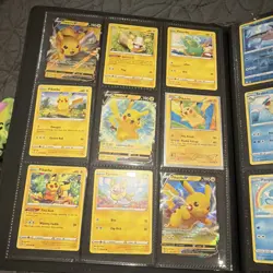 Pokemon Pink 9-Pocket Side Loading Binder— cards included - Image 5