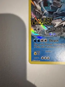 Pokemon Gyarados Ancient Origins Prerelease Promo XY60 Theta Double Holo - Image 5
