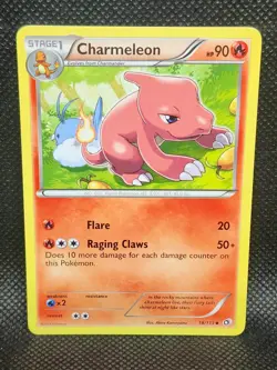 Pokemon Charmeleon Legendary Treasures 18/113 Excellent Condition - Image 1