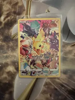 Pokemon TCG Pikachu Secret Rare 160/159 Crown Zenith NM - Image 1