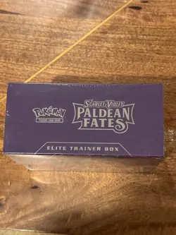 Pokemon TCG SV4.5 Paldean Fates Elite Trainer Box Sealed 820650856181 - Image 2