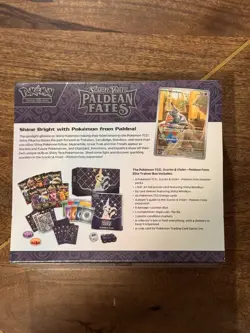 Pokemon TCG SV4.5 Paldean Fates Elite Trainer Box Sealed 820650856181 - Image 4
