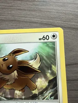 Pokemon TCG Eevee Card 49/68 Hidden Fates Charizard Stamp NM - Image 3