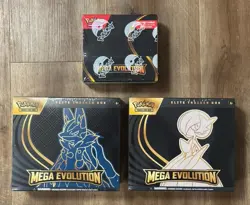 Pokemon Mega Evolution 2 Elite Trainer Box Set + Enhanced Booster Box Sealed! - Image 1