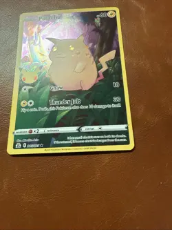 POKEMON FULL ART PIKACHU 005/025 RARE CELEBRATIONS 2021 LP-NM + ARCEUS SLEEVE - Image 2