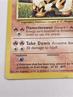 Arcanine # 23/102 RARE Wizards (1999-2000) Vintage Pokemon Trading Card - Image 4