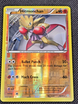 Pokemon Hitmonchan Reverse Holo Rare 48/83 Generations LP -- L24 - Image 1