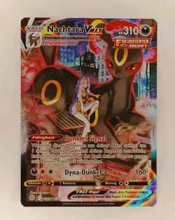 Nachtara Umbreon VMAX Strahlende Sterne TG23/TG30 Pokemon NM - Image 1