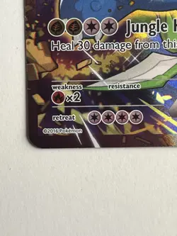 Pokemon TCG Venusaur EX XY123 Ultra Rare Black Star Promo Card - Image 4