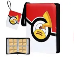 Card Book Holder Binder Album Collection Pokemon 400 Trading TCG Card Case - Image 1
