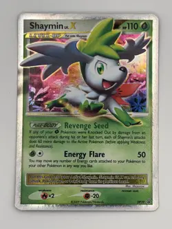 Pokemon Card - Shaymin LV.X DP39 Diamond Pearl Holo Rare Promo - Image 1