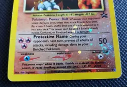 ENTEI POKEMON REVERSE HOLO 34 BLACK STAR PROMO 2001 PLAYED BP - Image 2