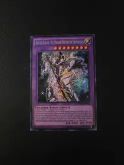 Yugioh Buster Blader, The Dragon Destroyer Swordsman BOSH-EN045 Secret 1st LP - Image 1