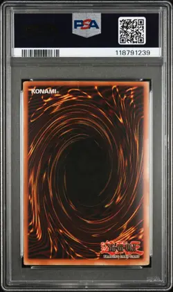 PSA 5 2009 YUGIOH Light and Darkness Dragon Retro Pack 2 RP02-EN095 Secret Rare - Image 2