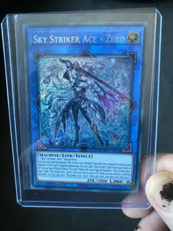 Sky Striker Ace = Zero Yu-Gi-Oh! Secret Rare 1st Ed DUAD-EN049 - Image 1