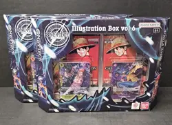 One Piece Card Game Illustration Box Vol. 6 (Sealed) Lot of 2 - Image 1
