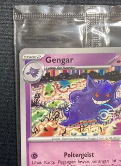 Gengar Poke Ball Mirror Holo Monthly Promo Indonesia 2024 Pokemon #118/SV-P - Image 2
