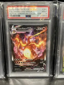 PSA 9 SET 2022 Pokemon Charizard SWSH261/SWSH260/SWSH262 UPC Promo TCG Lot. - Image 2