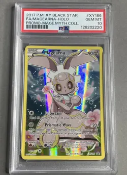 Pokemon PSA 10 Magearna XY186 Black Star Promo Mythical Collection Box - Image 1