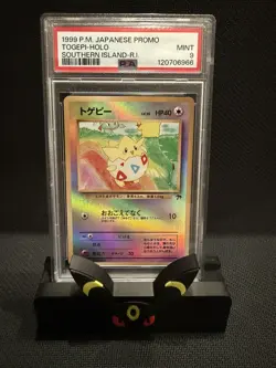 1999 Pokemon Togepi Promo Holo Southern Islands-R.I. Japanese PSA 9 Mint - Image 1