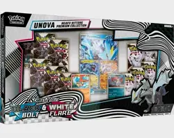 Pokemon TCG Unova Heavy Hitters Premium Collection Black Bolt & White Flare NEW - Image 1