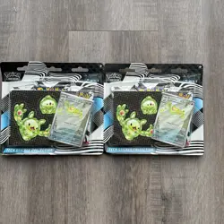 Pokemon TCG Scarlet & Violet BLACK BOLT TECH STICKER COLLCTION 3p Blister LOT 2 - Image 1